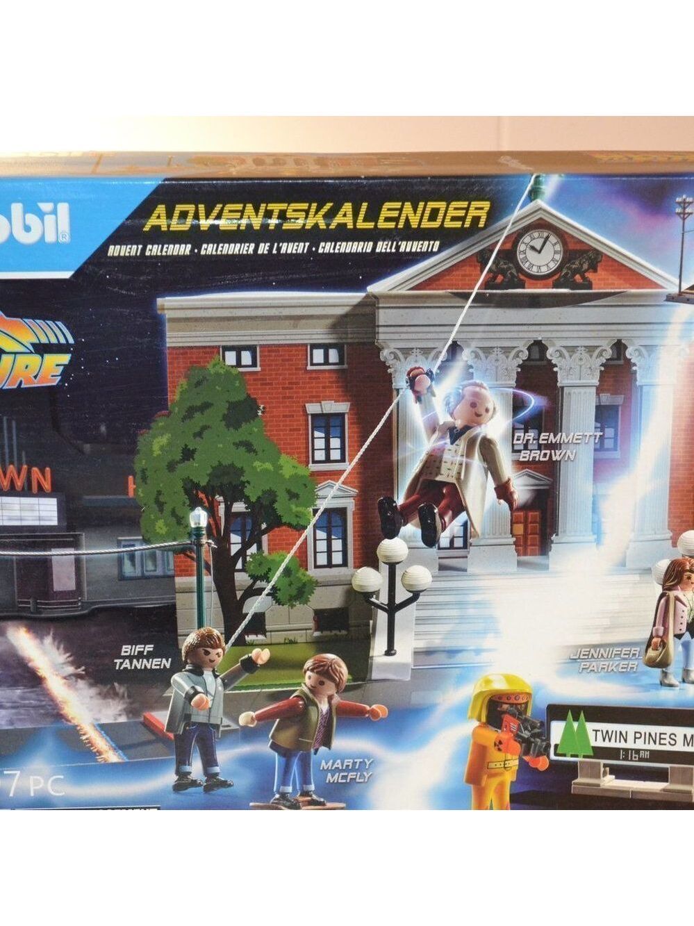 CHRISTMAS Playmobil Advent calendar Back to the futur Edition